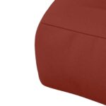 vidaXL Vankúš na paletu VIANEN 100% polyester Červená 70 x 60 x 12 cm – Obrázok 5