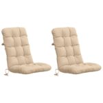 vidaXL 2-dielne vankúše na vysoké operadlo VIANEN 2 pcs 100% polyester