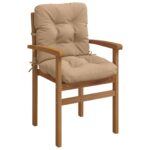 vidaXL 4-dielne vankúše na vysoké operadlo VIANEN 4 pcs 100% polyester – Obrázok 2