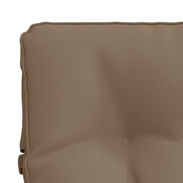 vidaXL Vankúš na ležadlo VIANEN 100% polyester Sivohnedá – Obrázok 5