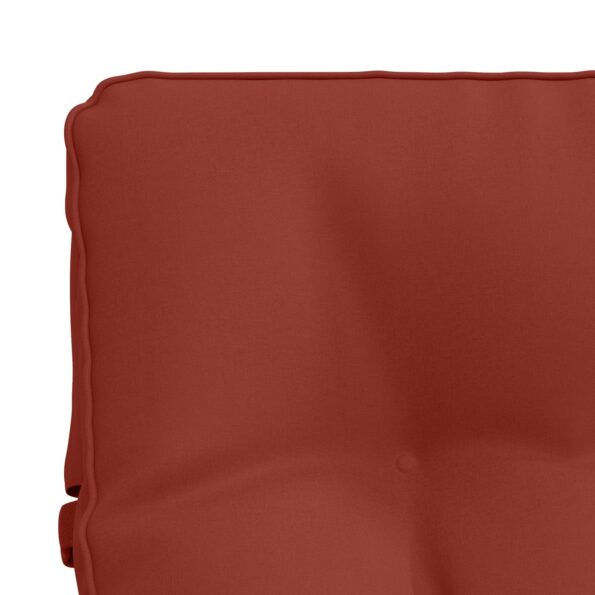 vidaXL Vankúš na ležadlo VIANEN 100% polyester Červená 200 x 55 x 8 cm – Obrázok 5