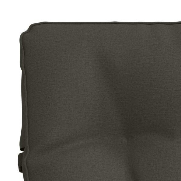 vidaXL Vankúš na ležadlo VIANEN 100% polyester Antracitová – Obrázok 5