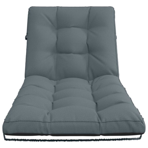 vidaXL Vankúš na ležadlo VIANEN 100% polyester Modrá 200 x 70 x 8 cm – Obrázok 3