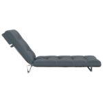 vidaXL Vankúš na ležadlo VIANEN 100% polyester Modrá 200 x 70 x 8 cm – Obrázok 4