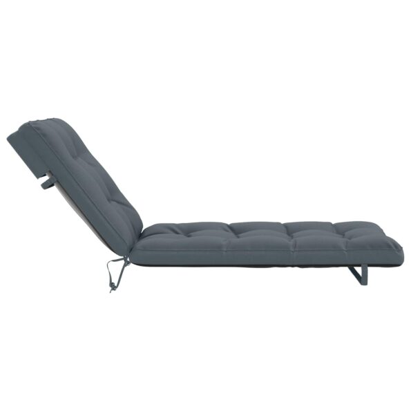 vidaXL Vankúš na ležadlo VIANEN 100% polyester Modrá 200 x 70 x 8 cm – Obrázok 4