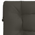 vidaXL Vankúš na ležadlo VIANEN 100% polyester Antracitová – Obrázok 5