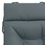 vidaXL Vankúš na ležadlo VIANEN 100% polyester Modrá 200 x 60 x 8 cm – Obrázok 5