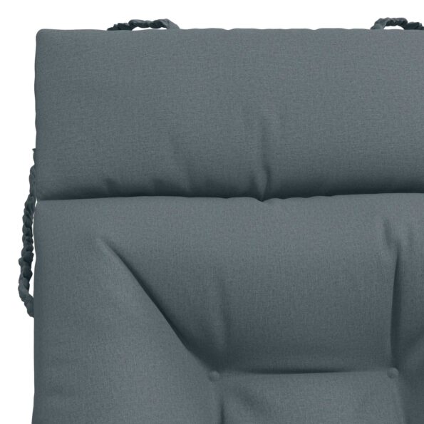 vidaXL Vankúš na ležadlo VIANEN 100% polyester Modrá 200 x 90 x 8 cm – Obrázok 5
