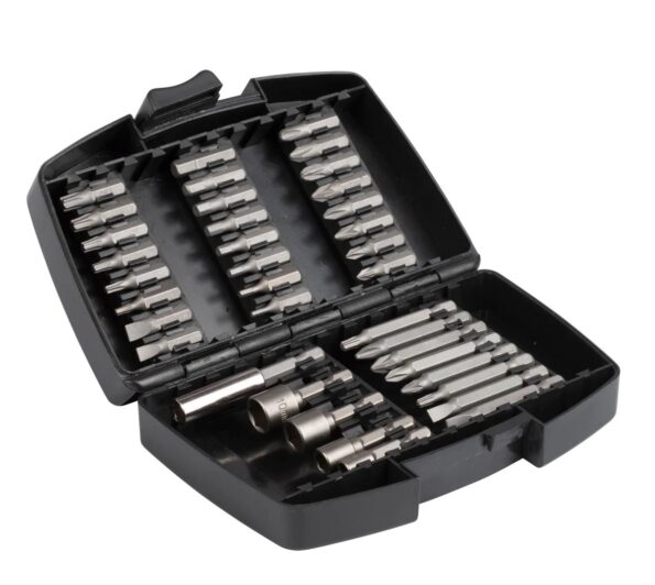 Aku vŕtačka Powerplus POWX00840 s príklepom + 53 ks príslušenstva – Obrázok 5