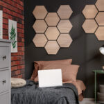 Akustický panel G21 81,5x66,5x2,1 cm plástov, prírodný dub – Obrázok 11