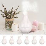 Aróma difuzér Sixtol Bloom biele drevo 200 ml – Obrázok 5
