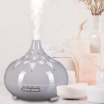 Aróma difuzér Sixtol Palm šedý lesk 500 ml – Obrázok 4