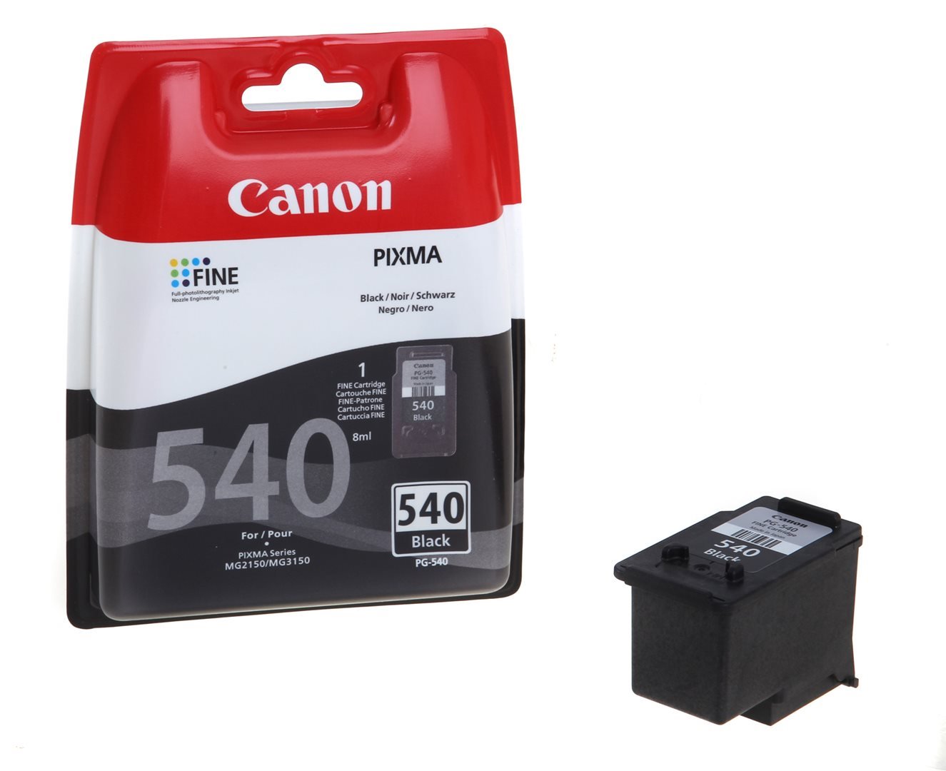 Atrament-Canon-PG-540-cierny Atrament Canon PG-540, čierny – Obrázok 1