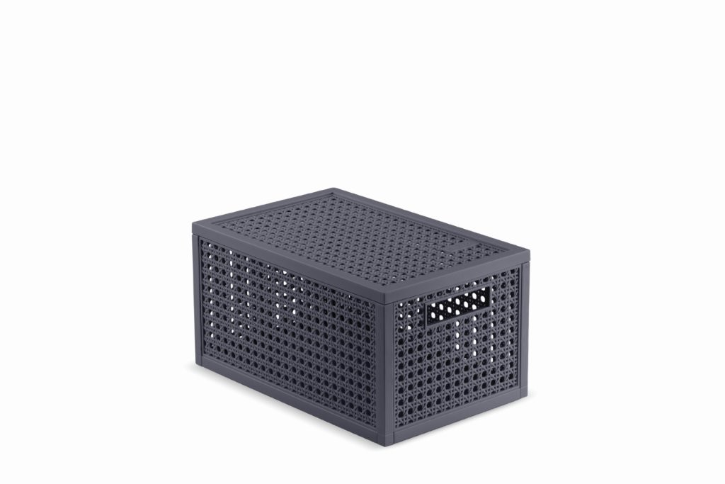 Box-Curver-Kaya-S-s-vekom-sivy Box Curver Kaya S s vekom sivý – Obrázok 1