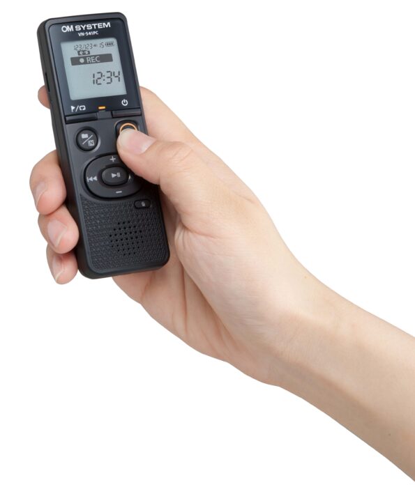 Digitálny záznamník OM SYSTEM VN-541PC black – Obrázok 6