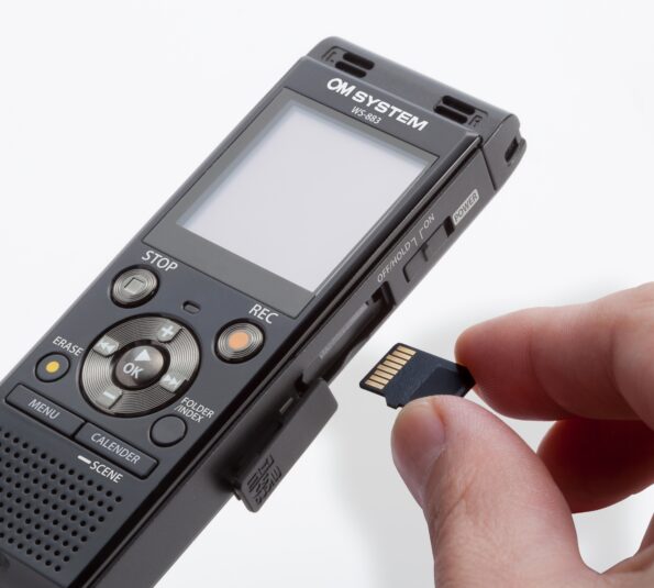 Digitálny záznamník OM SYSTEM WS-883 Black – Obrázok 8