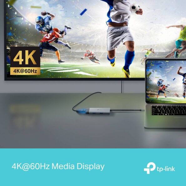Dokovacia stanica TP-Link UH5020C USB-C, HDMI, 1x USB C, 2x USB, PD 100W – Obrázok 5