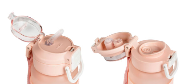Fľaša G21 na pitie 600 ml 2v1, ružová zmrznutá – Obrázok 12