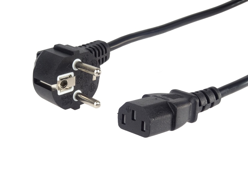 Kabel-sietovy-230V-k-pocitacu-5m Kábel sieťový 230V k počítaču 5m – Obrázok 1