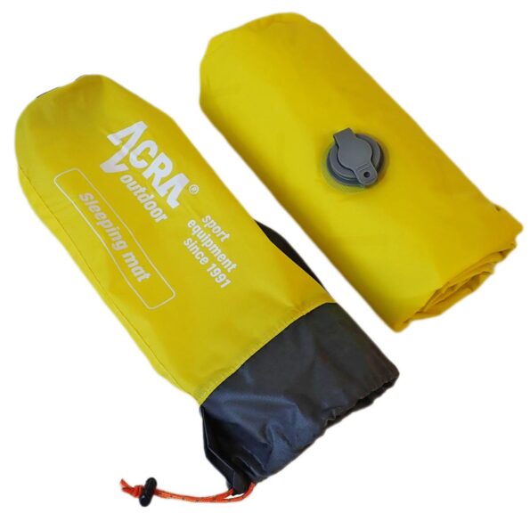 Karimatka Acra L48-ZL nafukovacia, žltá – Obrázok 4