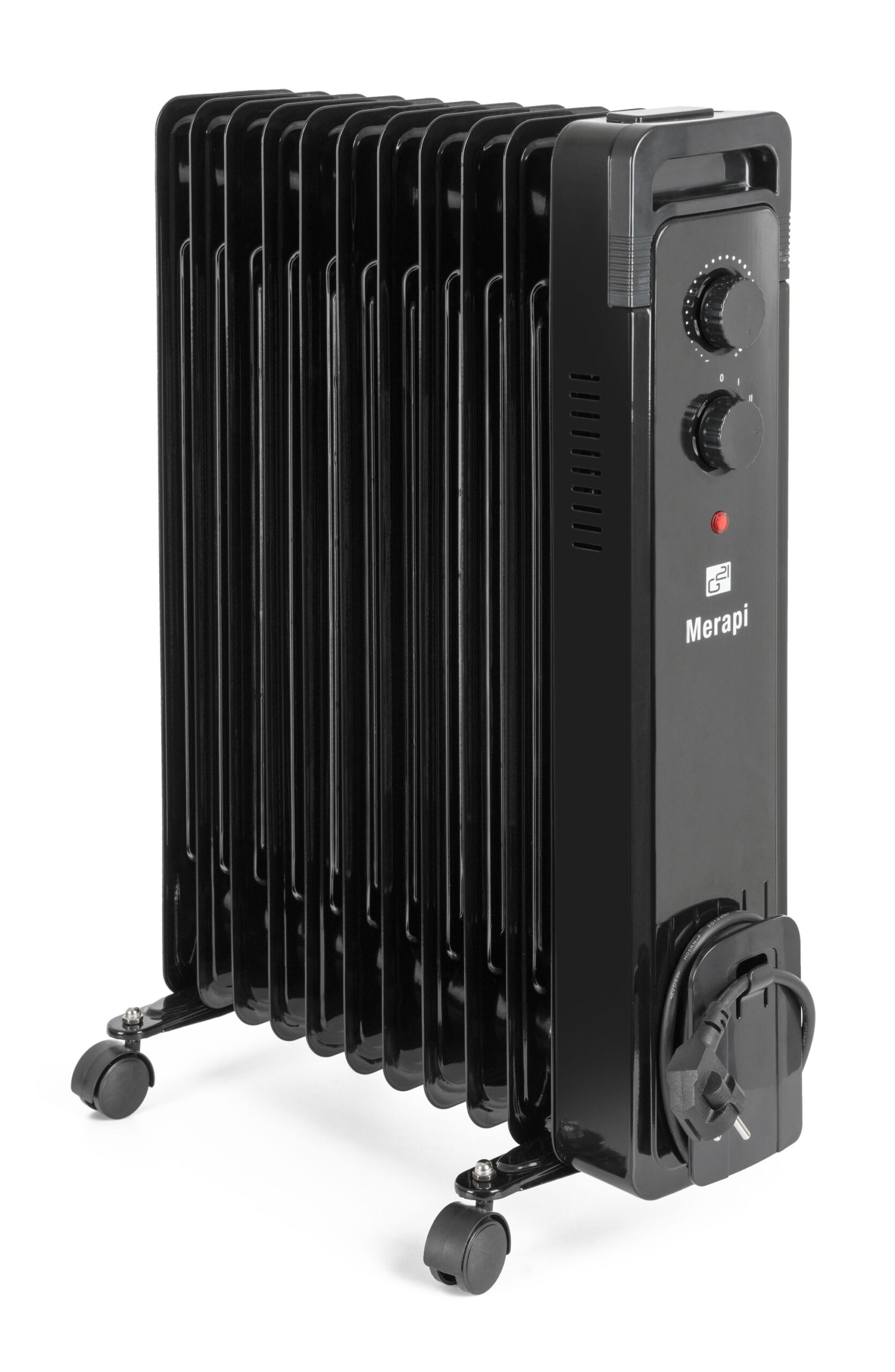 Olejovy-radiator-G21-Merapi-cierny-11-rebier-2500-W Olejový radiátor G21 Merapi čierny, 11 rebier, 2500 W – Obrázok 1