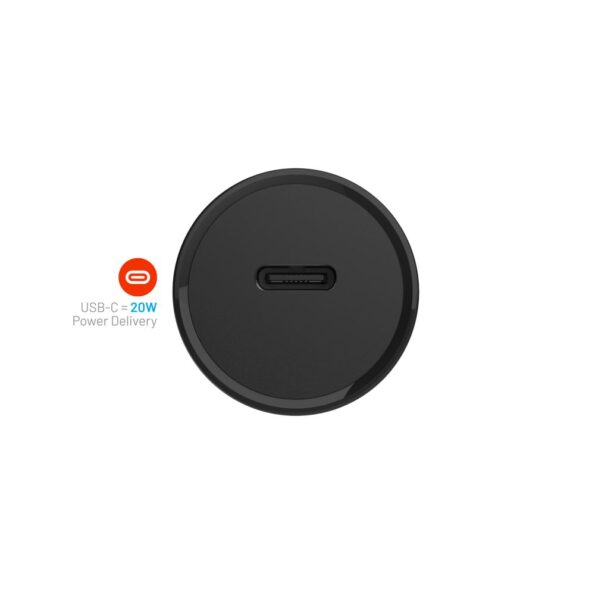 Set FIXED autonabíjačky s USB-C výstupom a USB-C/USB-C kábla, podpora PD, 1 meter, 20W, čierna – Obrázok 5