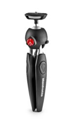 Statív tripod Manfrotto PIXI EVO mini, 2 sekcie, čierny – Obrázok 2