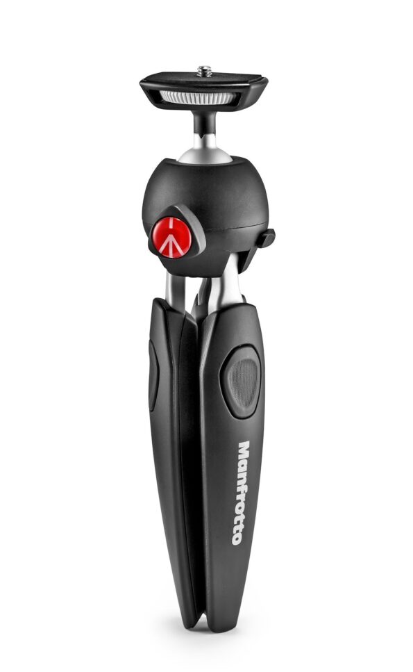 Statív tripod Manfrotto PIXI EVO mini, 2 sekcie, čierny – Obrázok 2