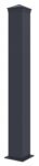 Stĺpik G21 pre plotové pole 10x89 cm s patkou, antracitový