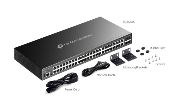 Switch TP-Link SG5452X 48x GLan, 4x SFP+, Omáda SDN – Obrázok 6