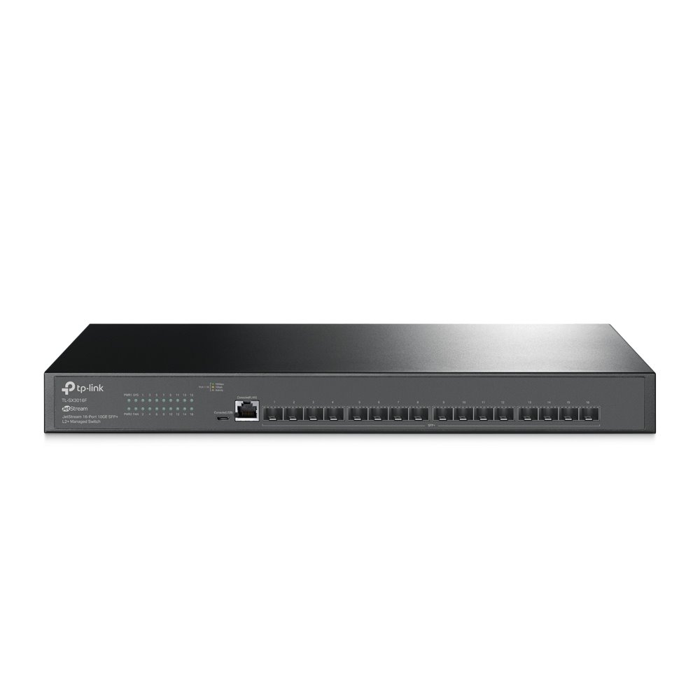 Switch-TP-Link-SX3016F-16x-10G-SFP-Omada-SDN Switch TP-Link SX3016F 16x 10G SFP+, Omada SDN – Obrázok 1