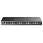 Switch TP-Link TL-SG116P 16x GLAN s POE+, 120W, kov – Obrázok 2