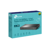 Switch TP-Link TL-SL1311P 8x LAN/PoE+, 2x GLAN, 1x SFP , 65W – Obrázok 3