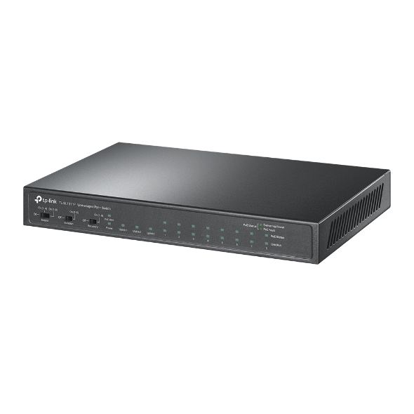 Switch-TP-Link-TL-SL1311P-8x-LANPoE-2x-GLAN-1x-SFP-65W Switch TP-Link TL-SL1311P 8x LAN/PoE+, 2x GLAN, 1x SFP , 65W – Obrázok 1