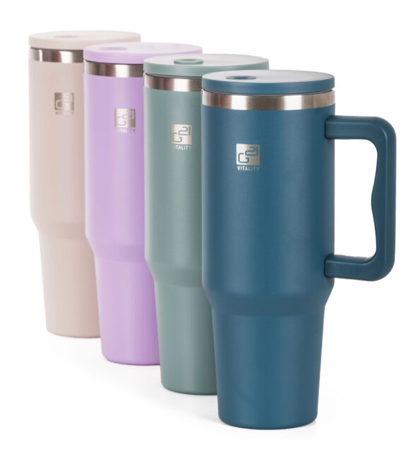 Termohrnček G21 FlowCup 1200 ml – eukalyptovo zelený – Obrázok 8