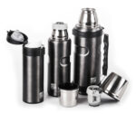 Termoska G21 na pitie, 1000 ml, šedá s rukoväťou – Obrázok 11