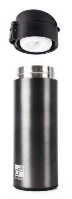 Termoska G21 na pitie, 350 ml, oceľovo šedá – Obrázok 4