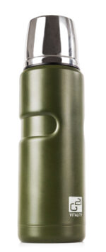 Termoska G21 na pitie, 500 ml, khaki zelená – Obrázok 3