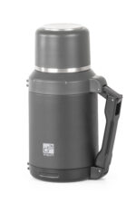 Termoska G21 nerezová 1200 ml, čierno-sivá – Obrázok 3