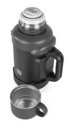 Termoska G21 nerezová 2500 ml, čierno-sivá – Obrázok 6