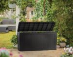Záhradný box Keter Samoa Rattan Box 270L grafitový – Obrázok 2
