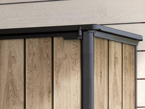 Záhradný box Keter Signature 1400 l Ashwood – Obrázok 6