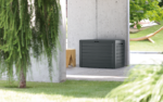 Záhradný box Prosperplast WOODEBOX antracit 190L – Obrázok 2