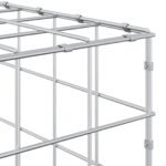 vidaXL Gabión s drôtom 3,5 mm a sieťou 5x5 cm 700x30x200 cm – Obrázok 5