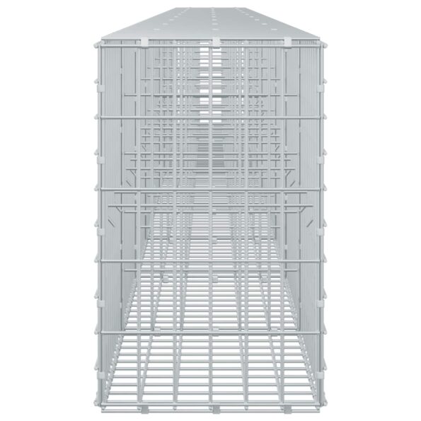 vidaXL Gabión s drôtom 5 mm a sieťou 5x10 cm 950x30x50 cm – Obrázok 4