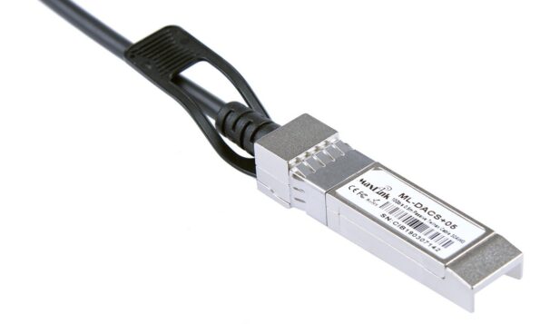 Kábel Maxlink 10G SFP+ DAC, pasívny, DDM, 0,2m – Obrázok 2