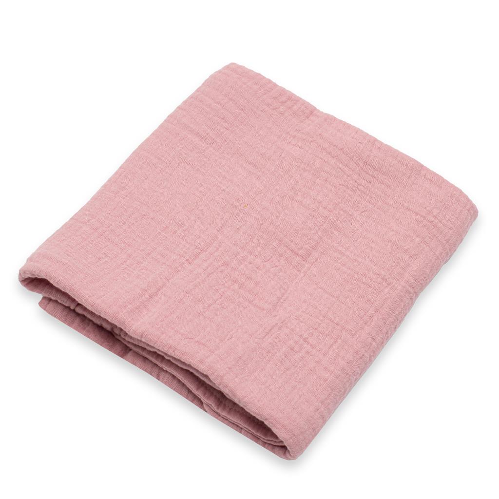 Muselinova-deka-New-Baby-pink Mušelínová deka New Baby pink – Obrázok 1